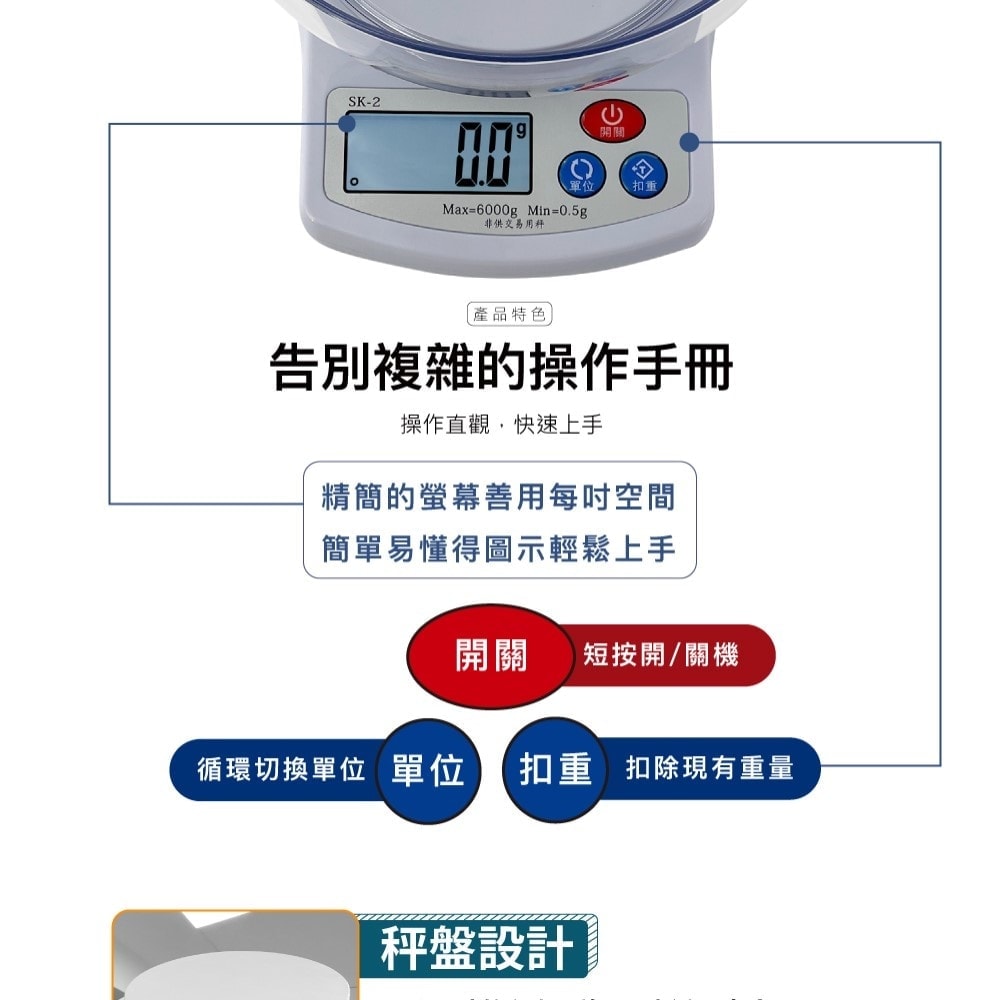 烘焙秤SK-2 | 沛禮國際 Polit 電子秤專賣