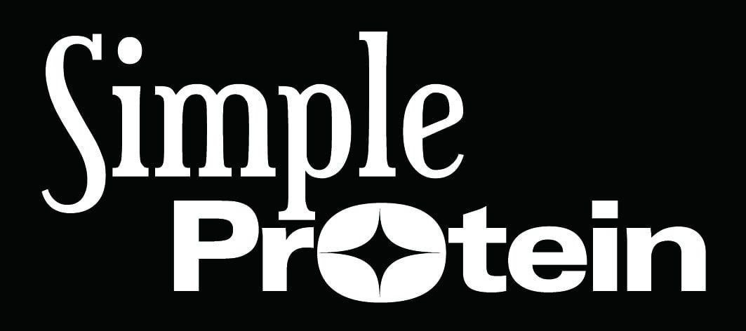 Simple Protein 黑白 LOGO