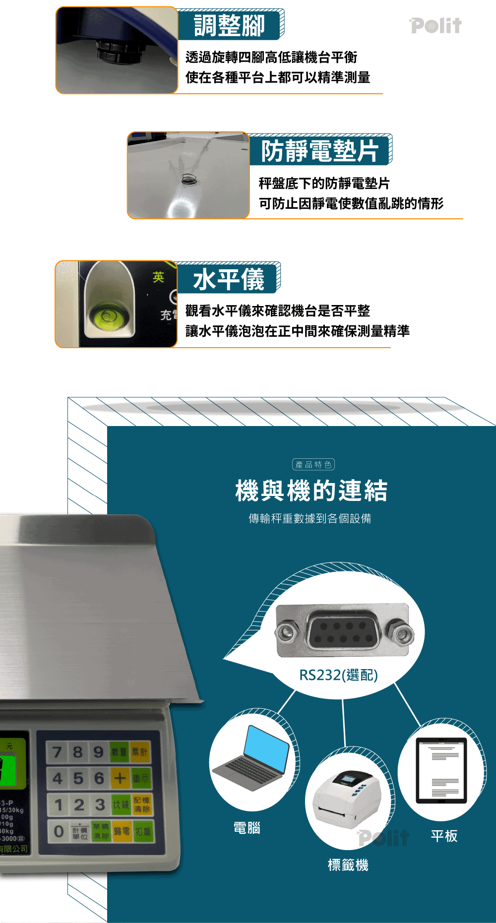 英展計價秤FD3-P | 沛禮國際 Polit 電子秤專賣