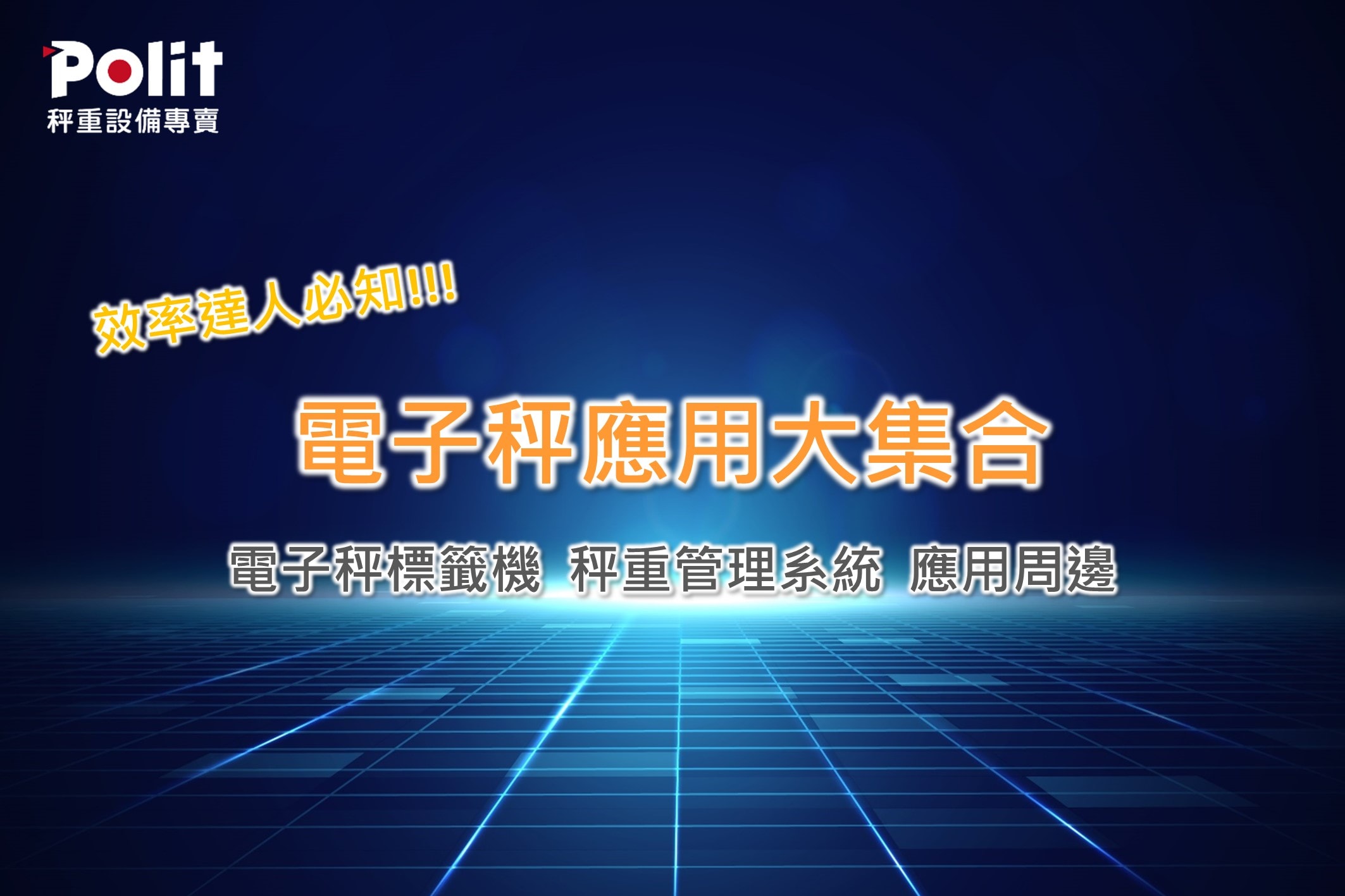 2024最新 電子秤應用懶人包總整理 | 沛禮國際 Polit 電子秤專賣 秤重解決方案 智能秤重